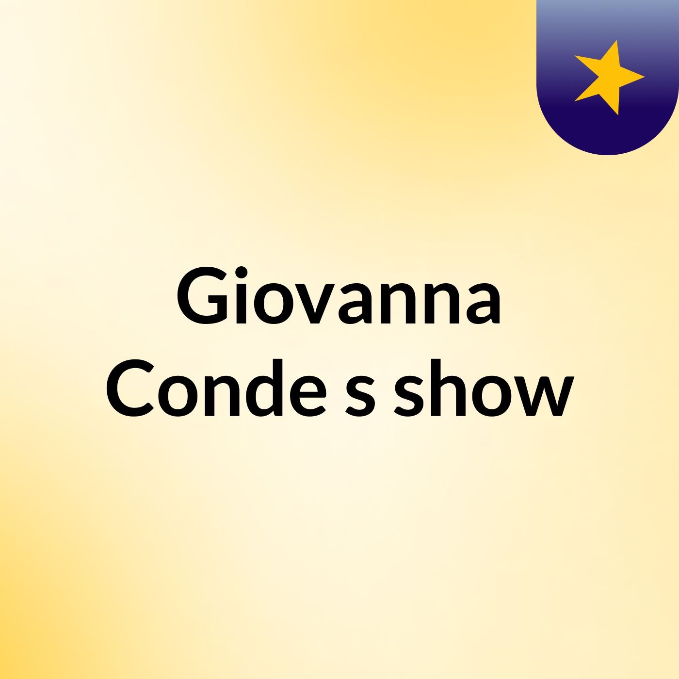 Giovanna Conde's show