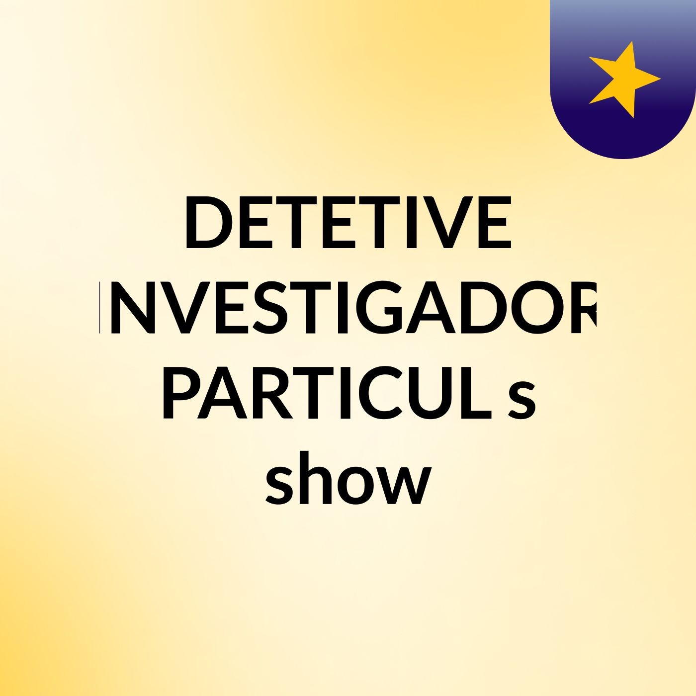 DETETIVE INVESTIGADOR PARTICUL's show