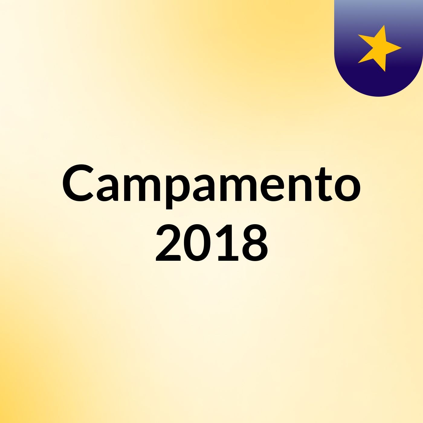 Campamento 2018