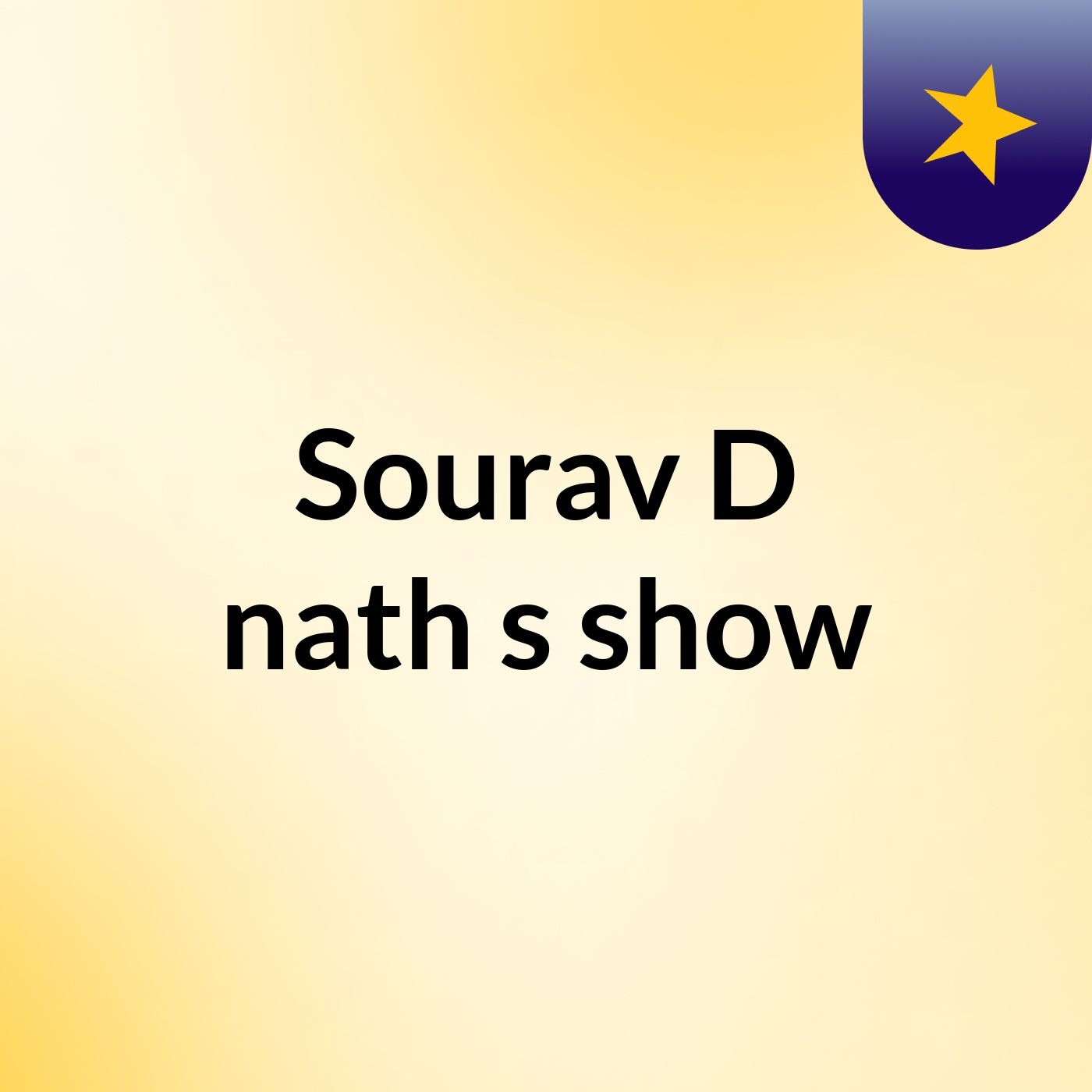 Sourav D'nath's show
