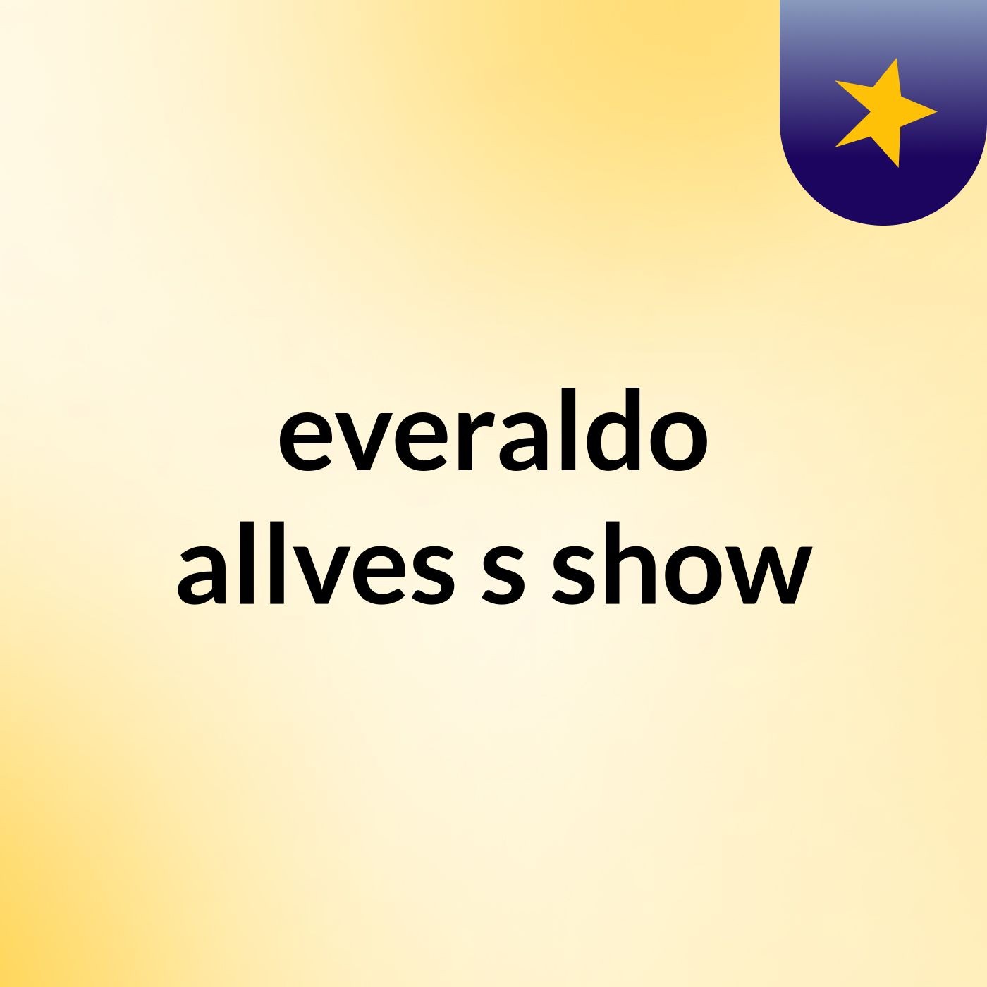everaldo allves's show