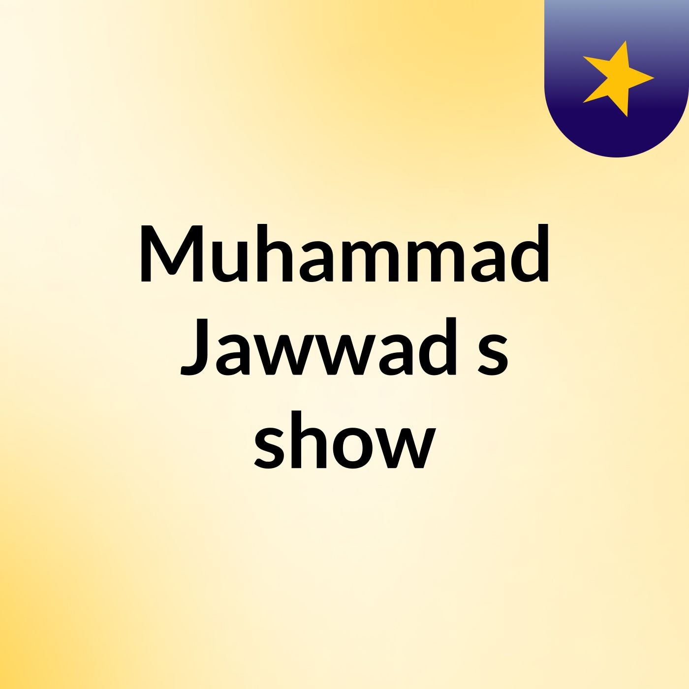 Muhammad Jawwad's show