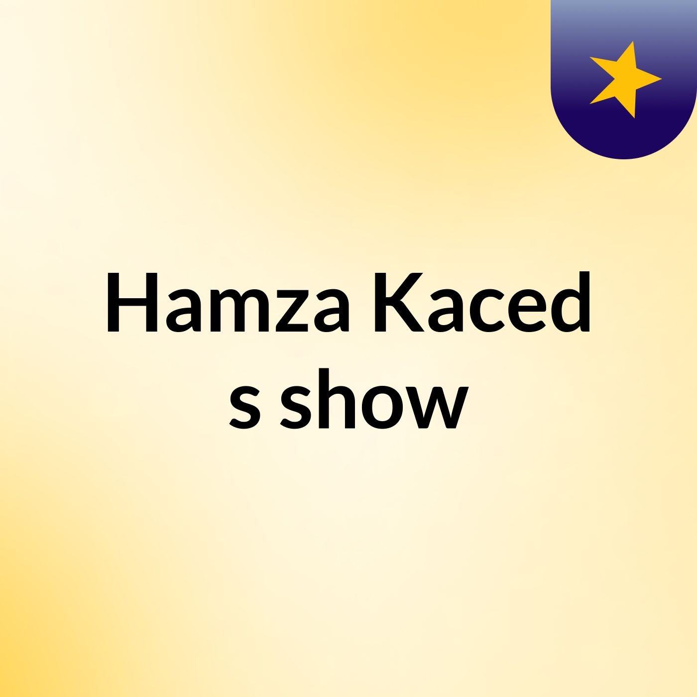 Hamza Kaced's show