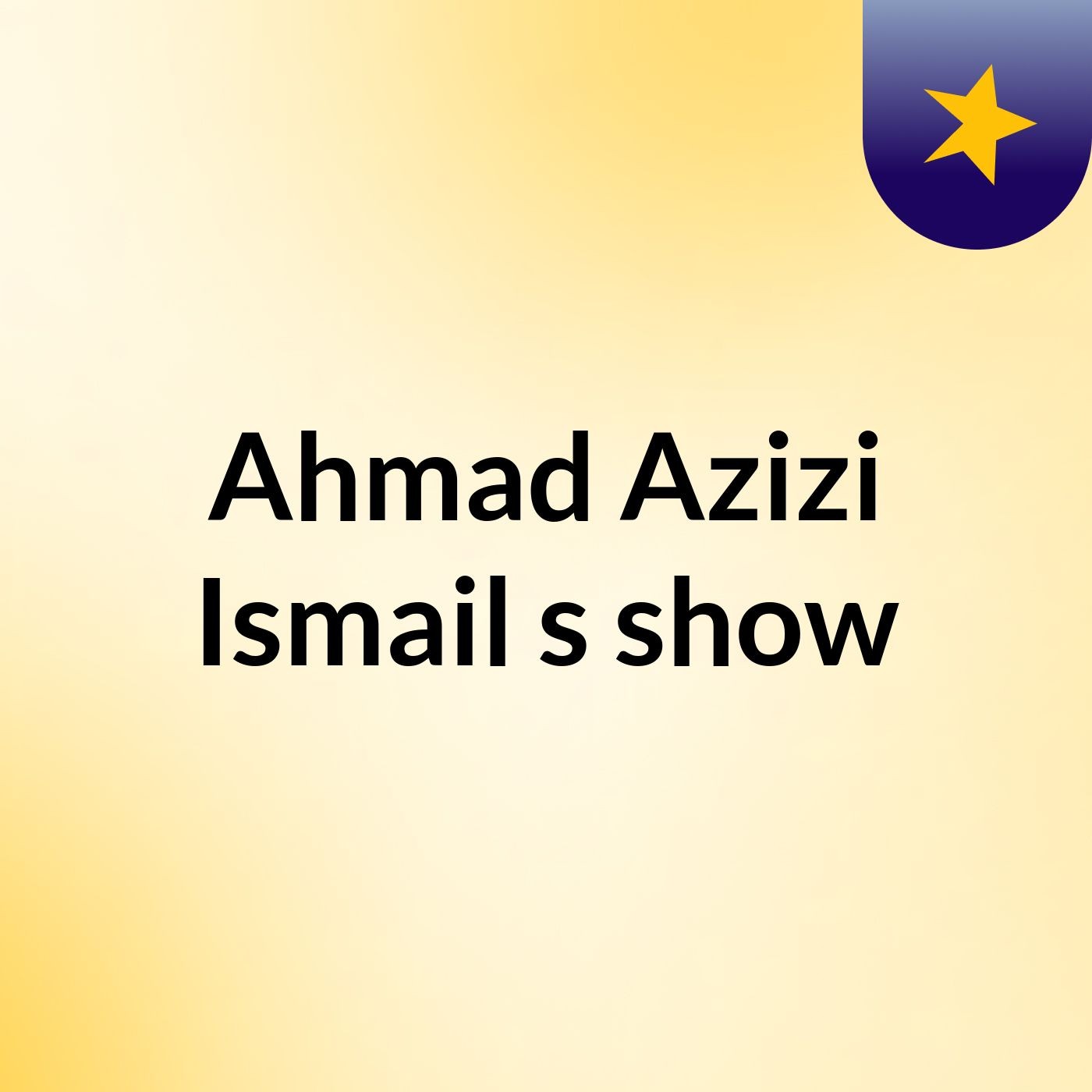 Ahmad Azizi Ismail's show