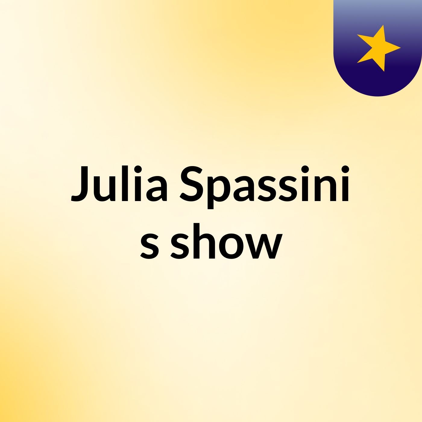 Julia Spassini's show