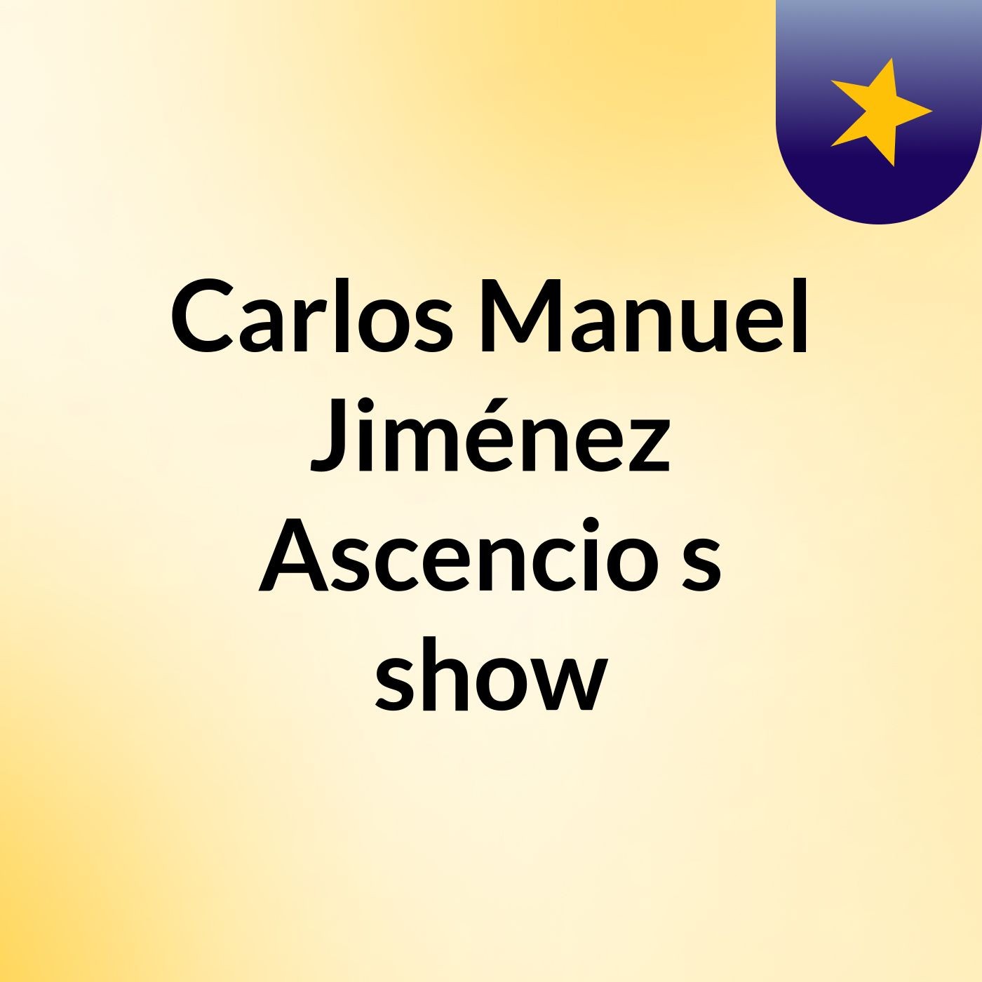 Carlos Manuel Jiménez Ascencio's show
