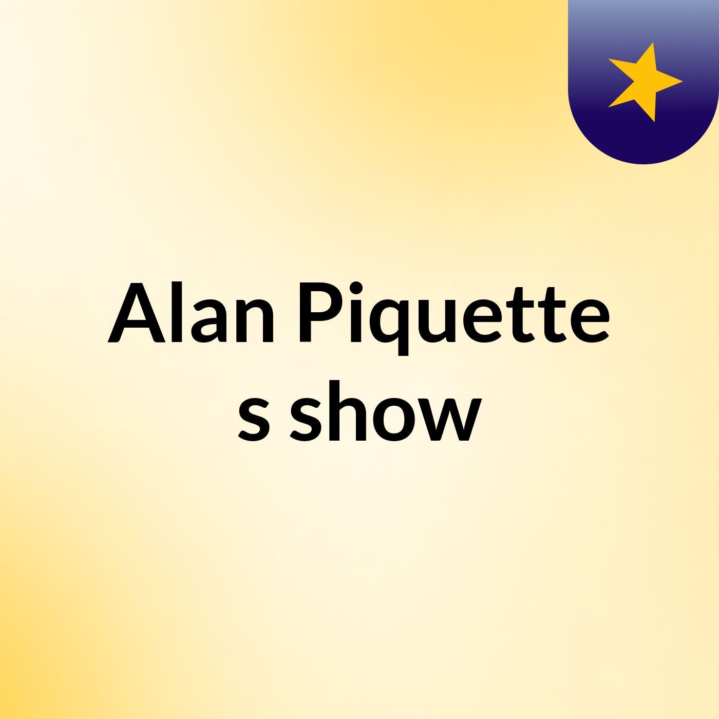 Alan Piquette's show