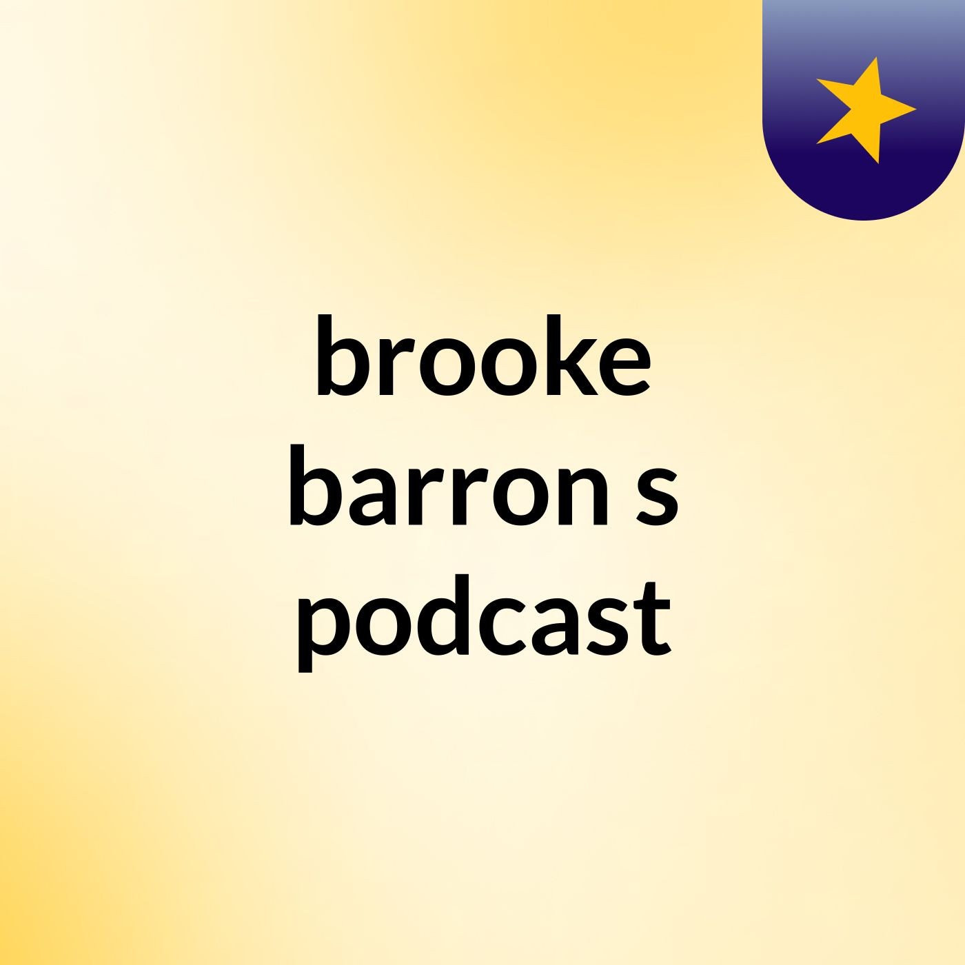 brooke barron's podcast podcast artwork