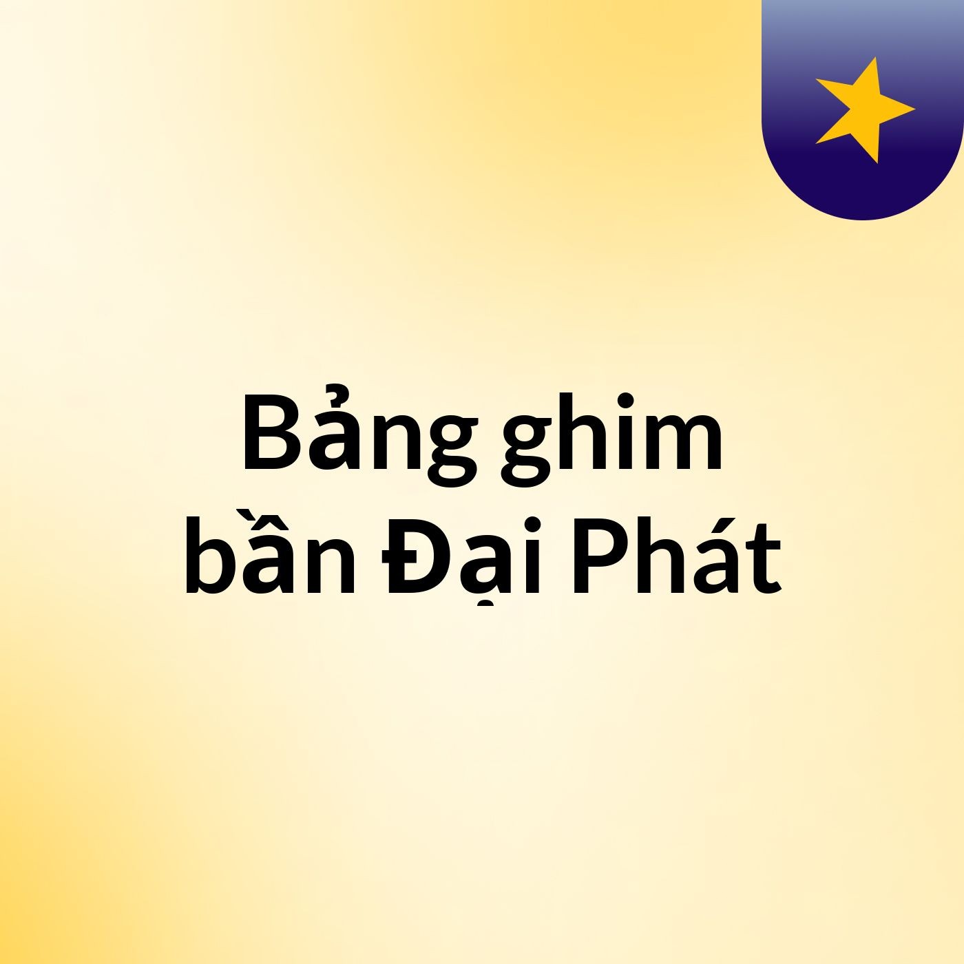 Bảng ghim bần Đại Phát