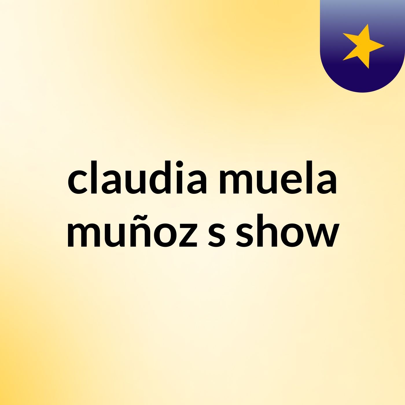 claudia muela muñoz's show