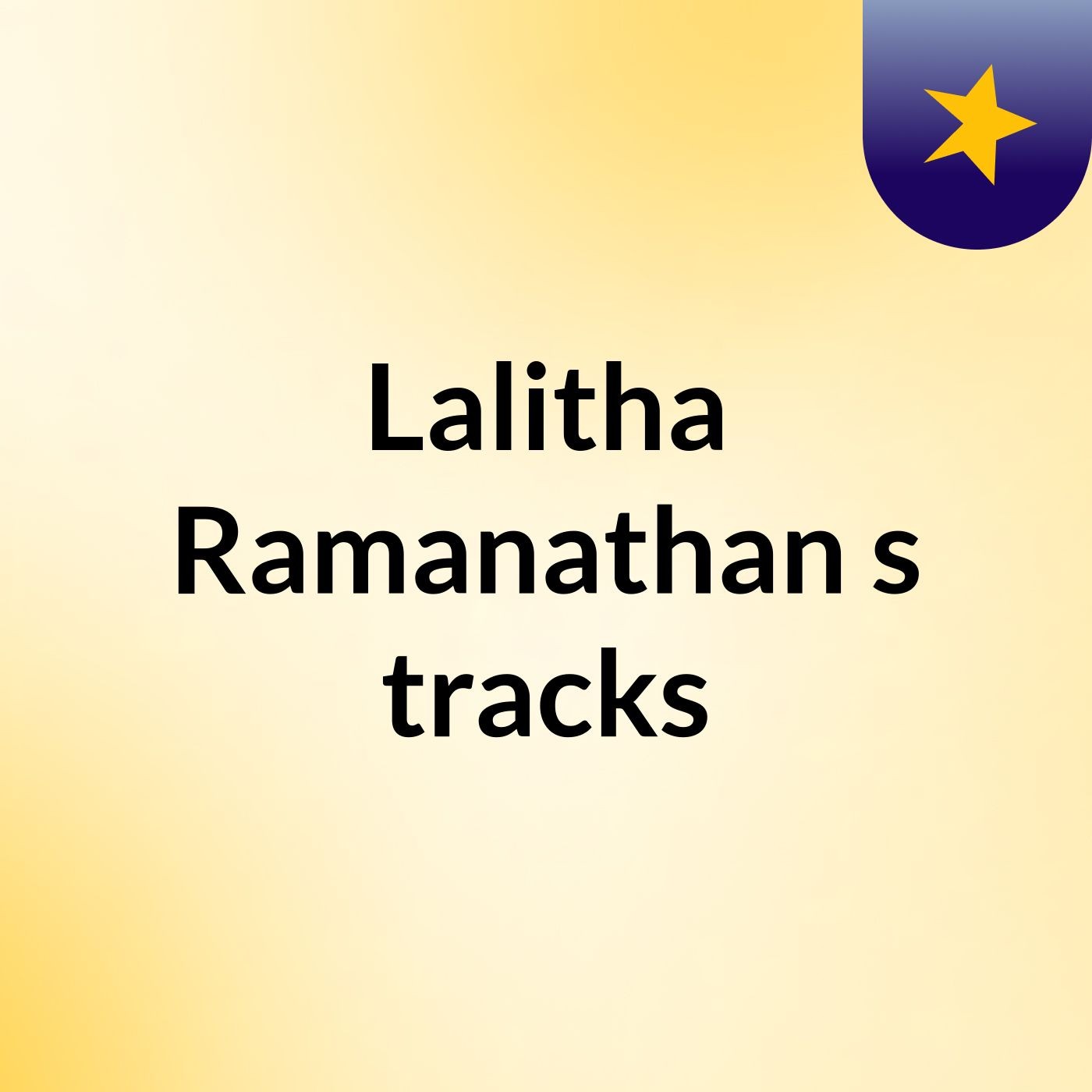 Lalitha Ramanathan's tracks