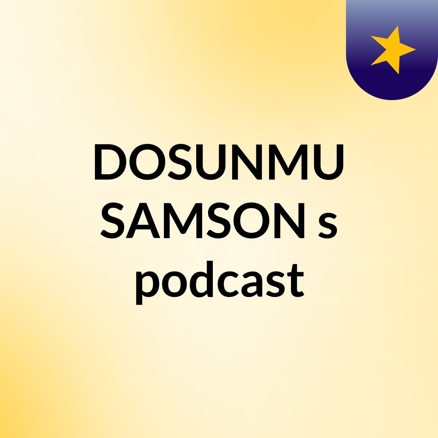 Episode 6 - DOSUNMU SAMSON's podcast