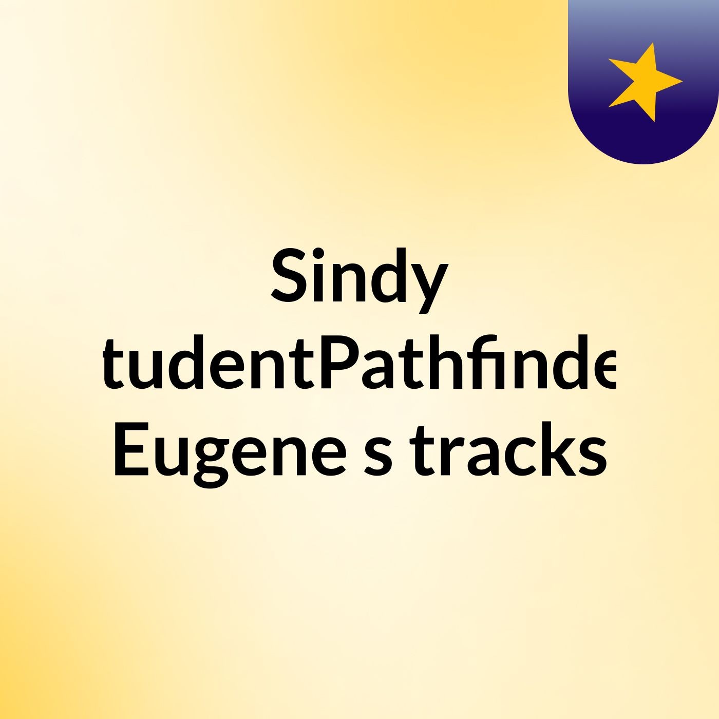 Sindy StudentPathfinder Eugene's tracks