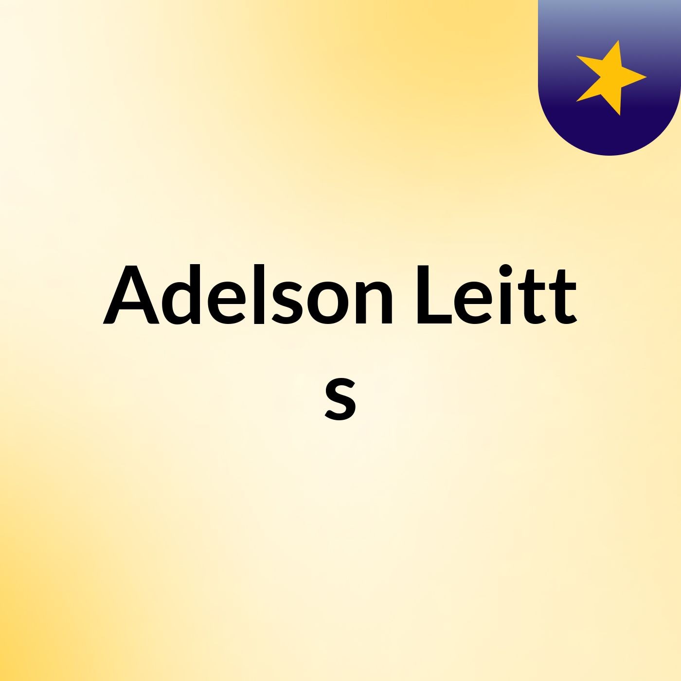 Adelson Leitt's