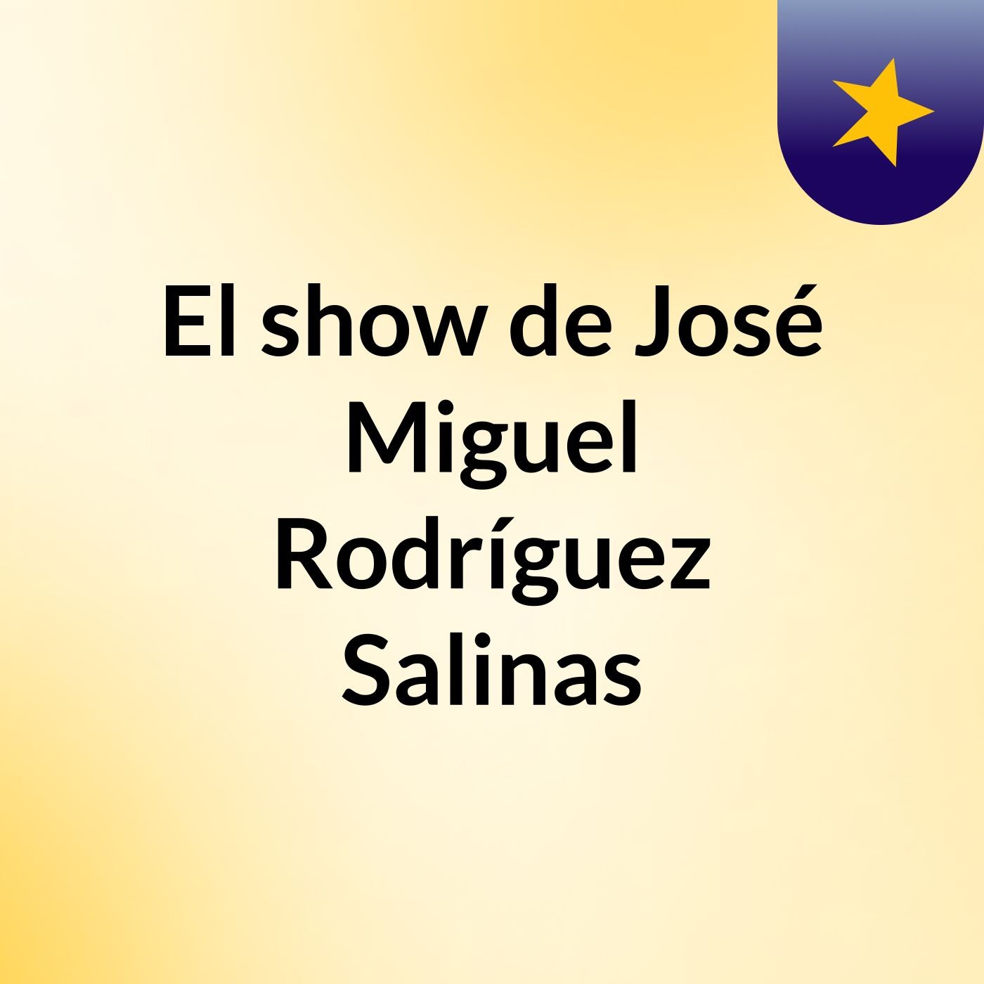 El show de José Miguel Rodríguez Salinas