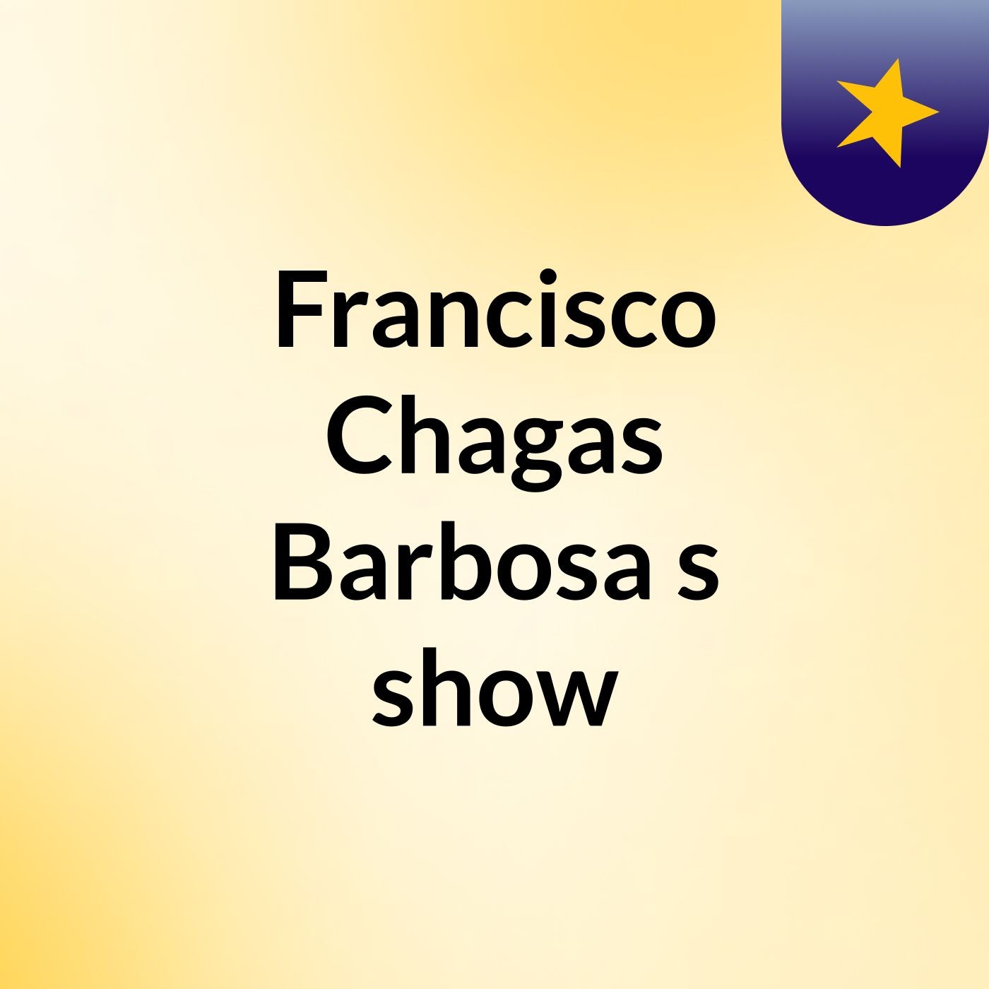 Francisco Chagas Barbosa's show
