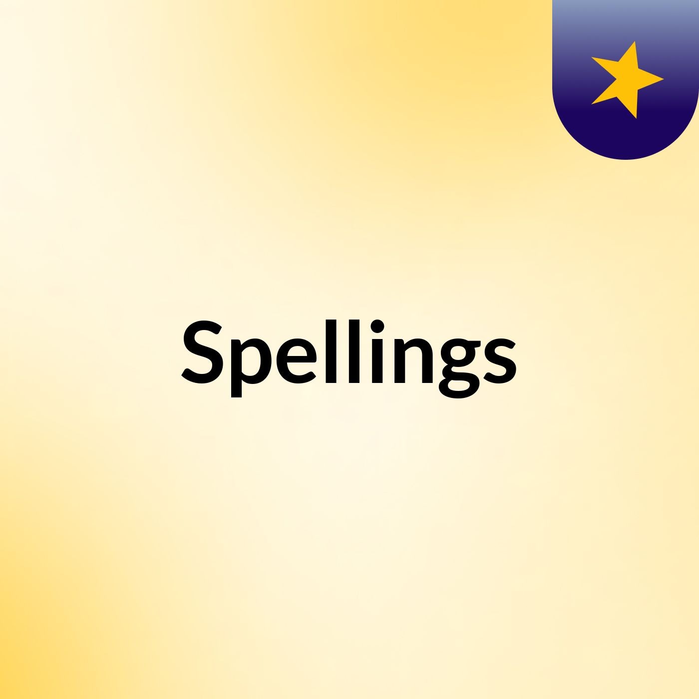 Spellings