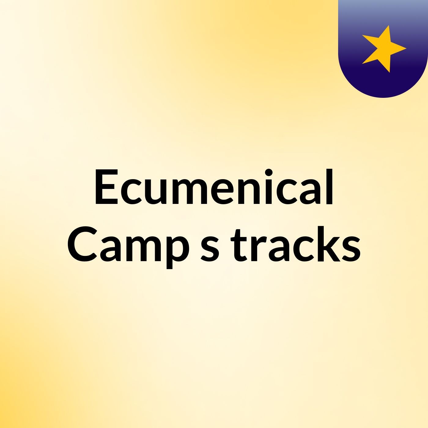 Ecumenical Camp's tracks