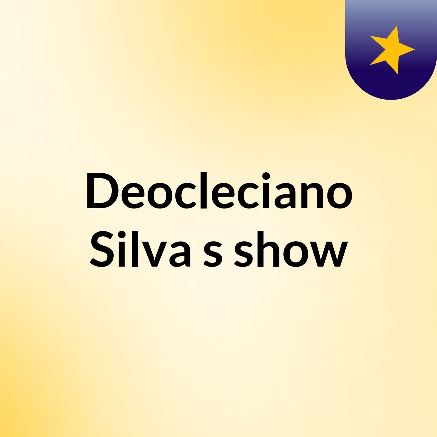 Deocleciano Silva's show