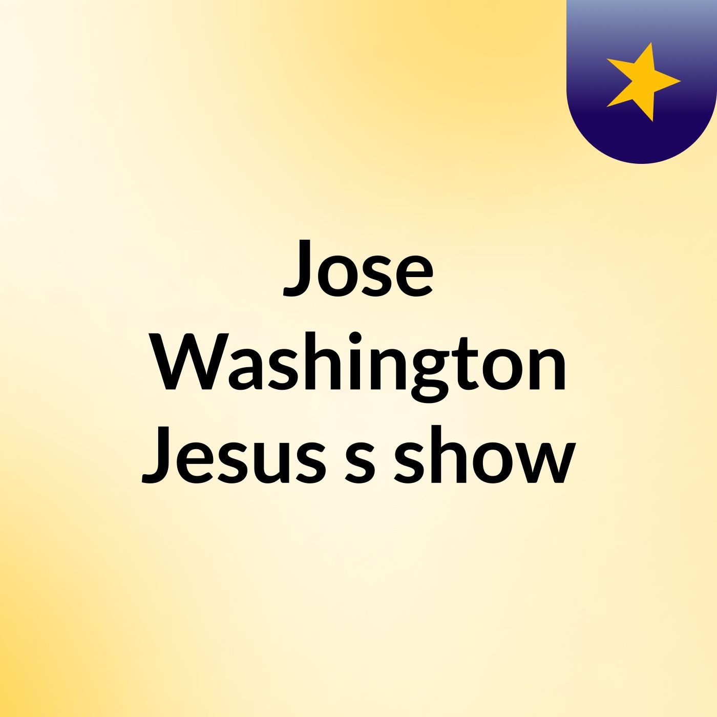 Jose Washington Jesus's show