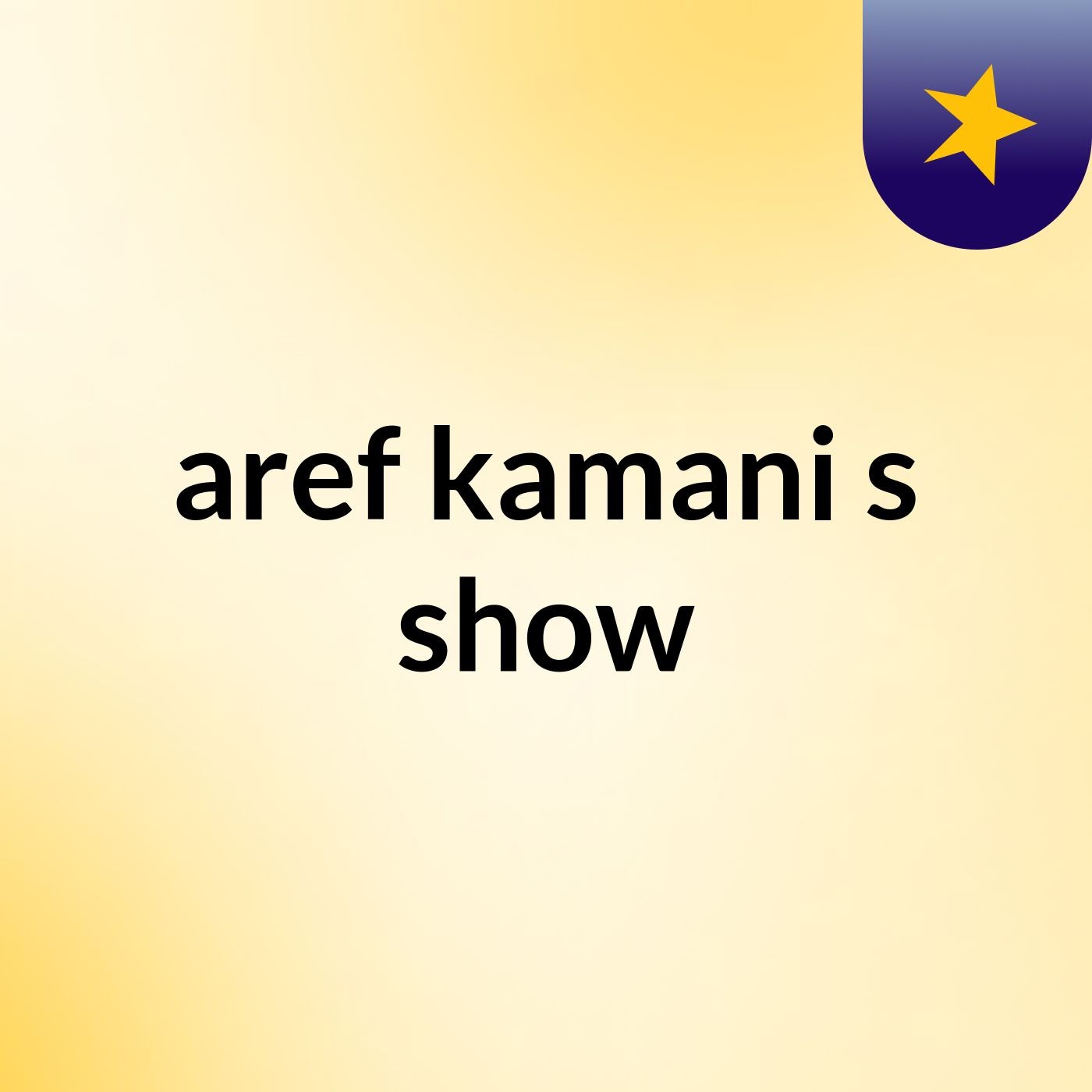 aref kamani's show