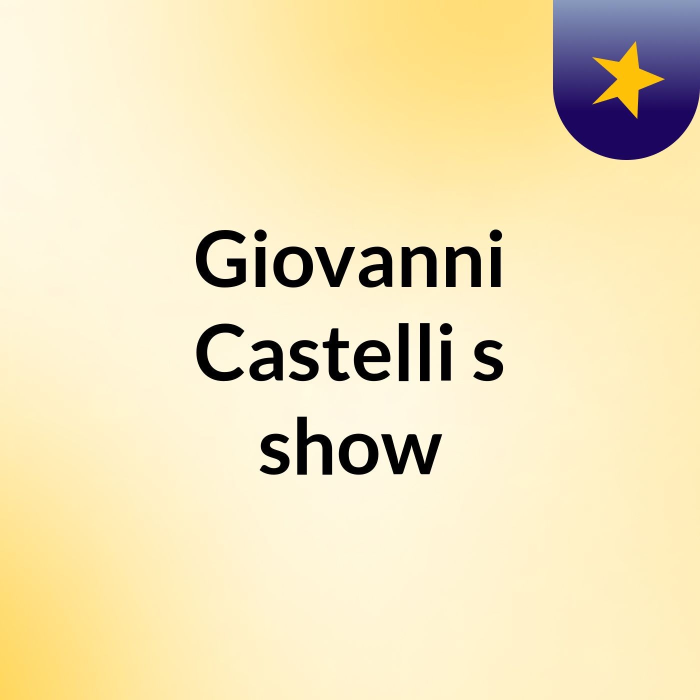 Giovanni Castelli's show
