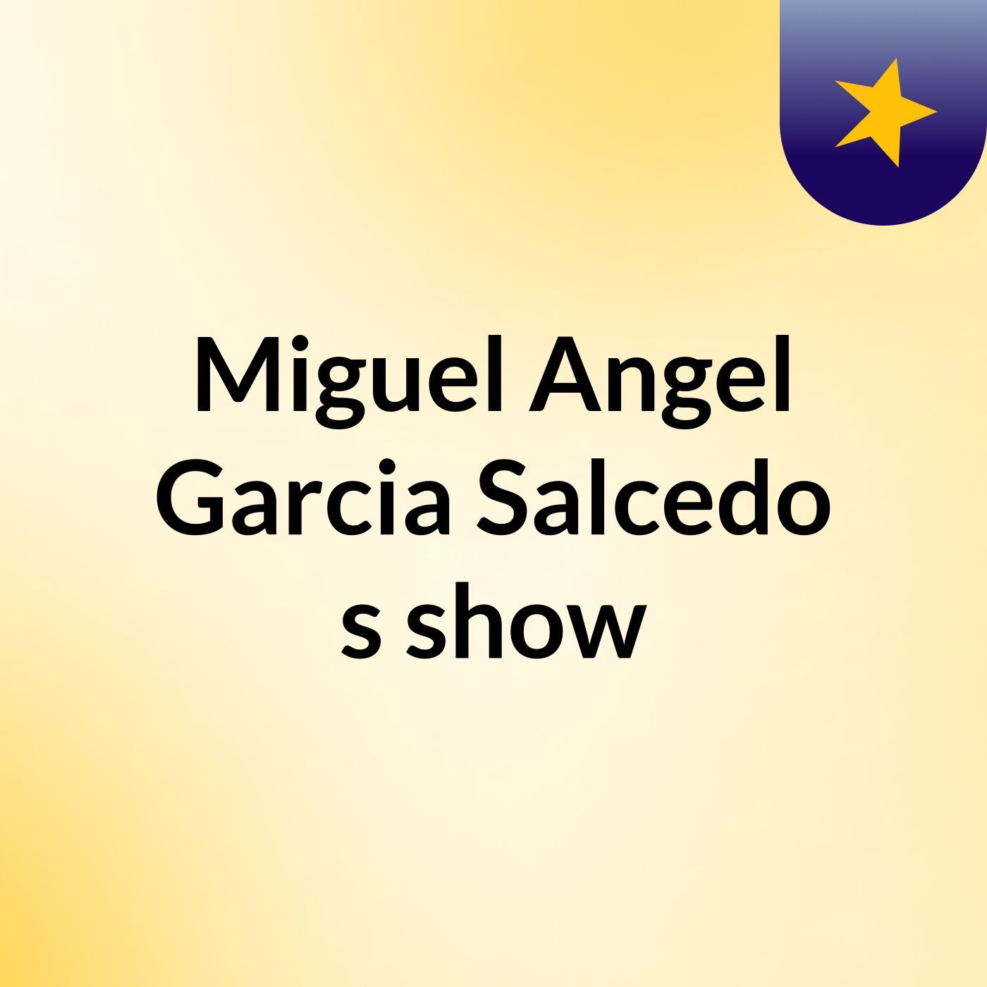 Miguel Angel Garcia Salcedo\'s show