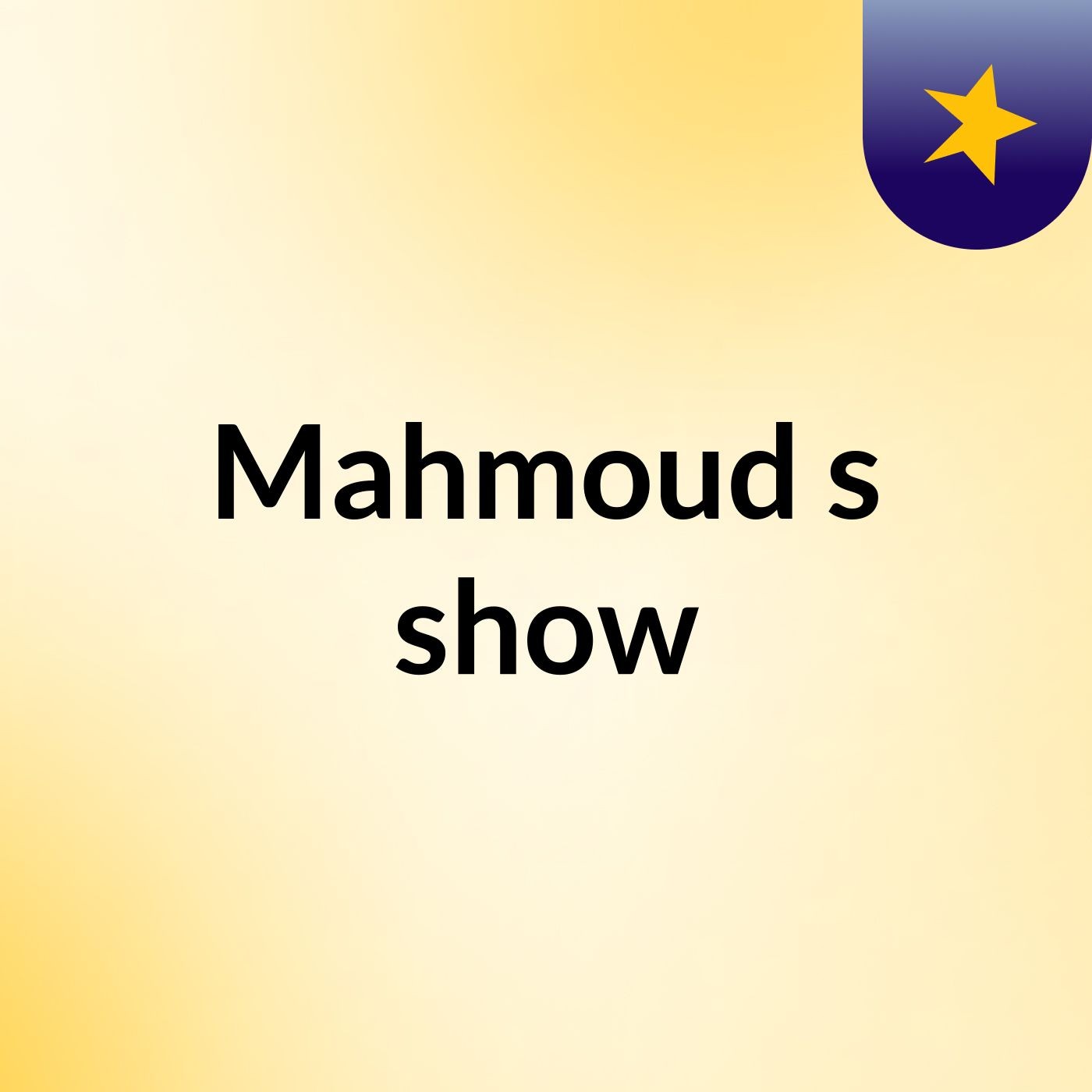 Mahmoud's show