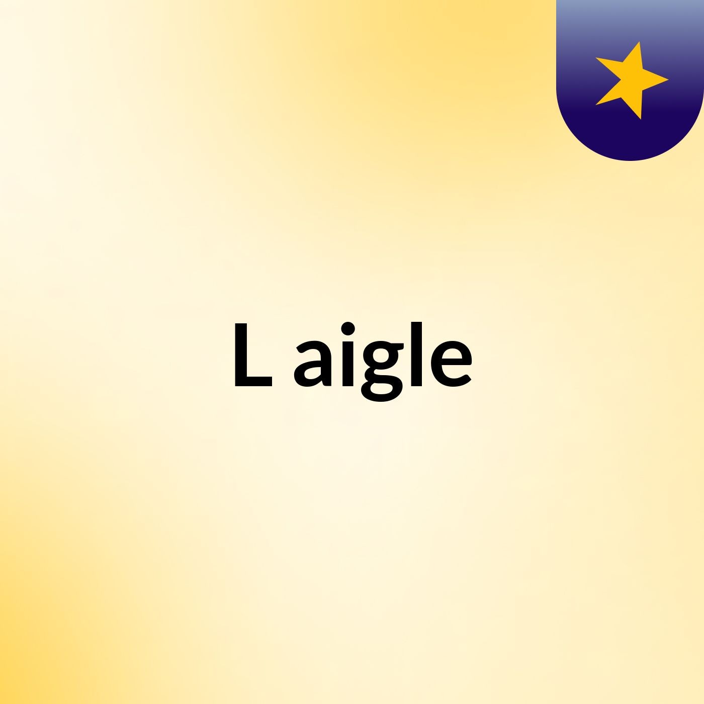 L'aigle