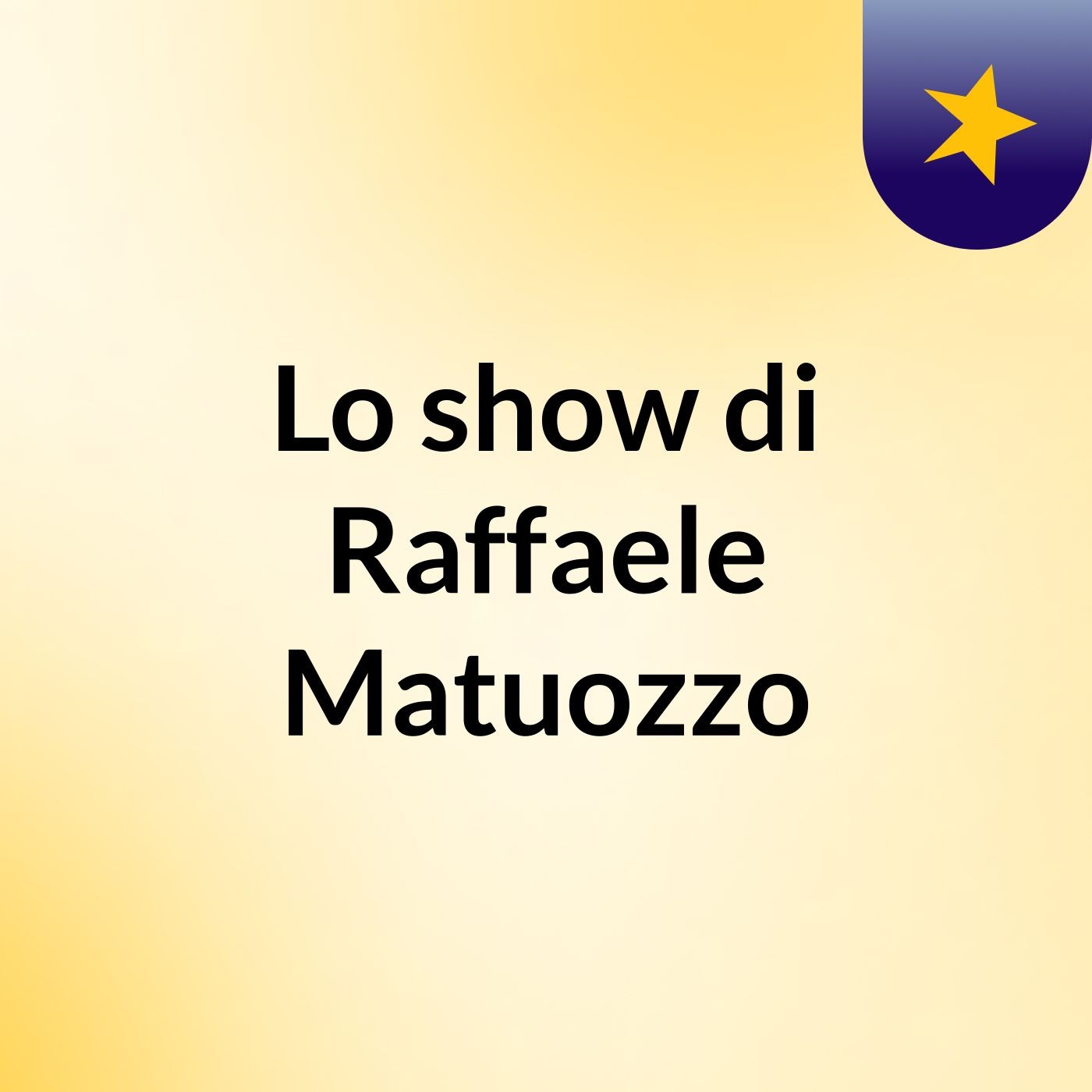 Lo show di Raffaele Matuozzo