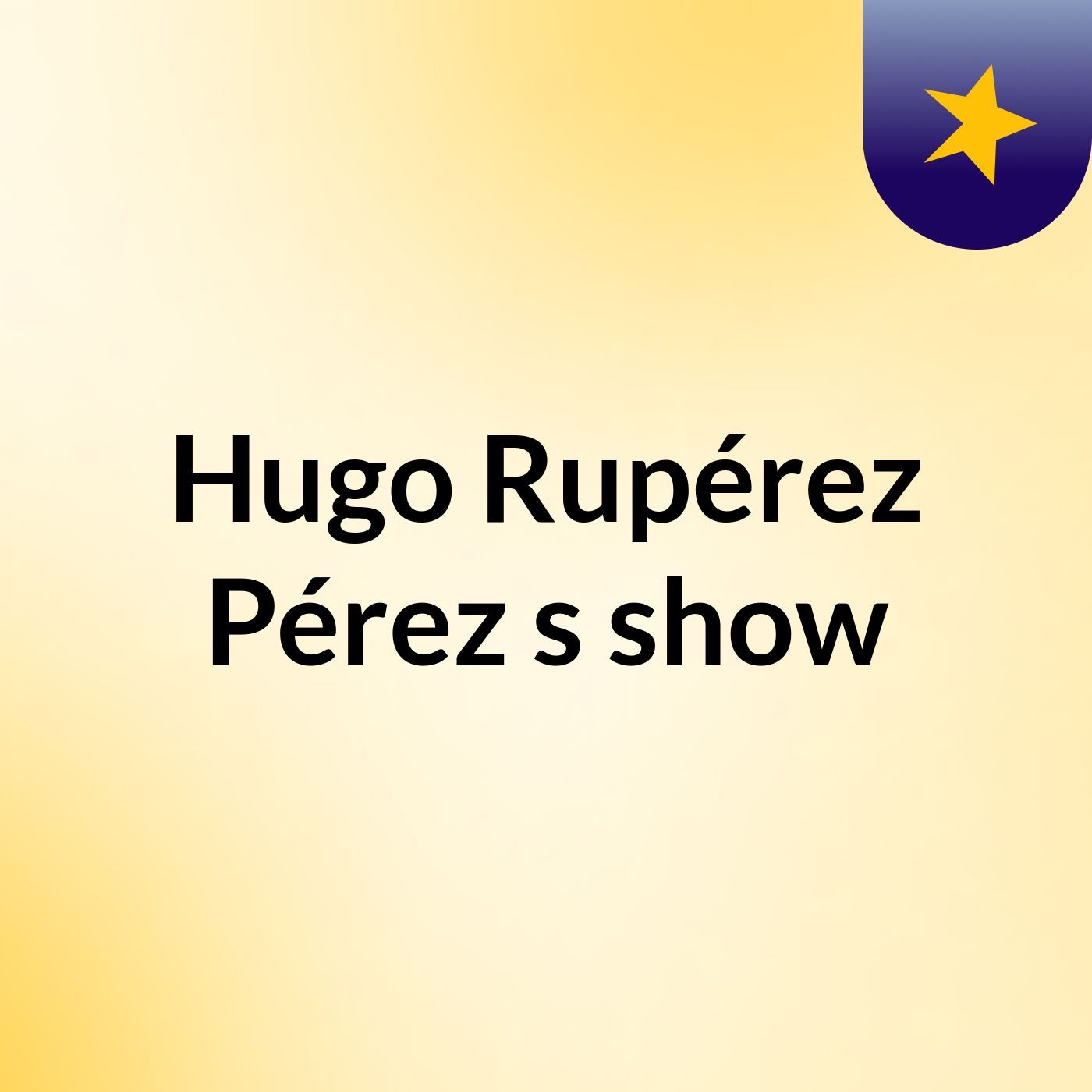 Hugo Rupérez Pérez's show