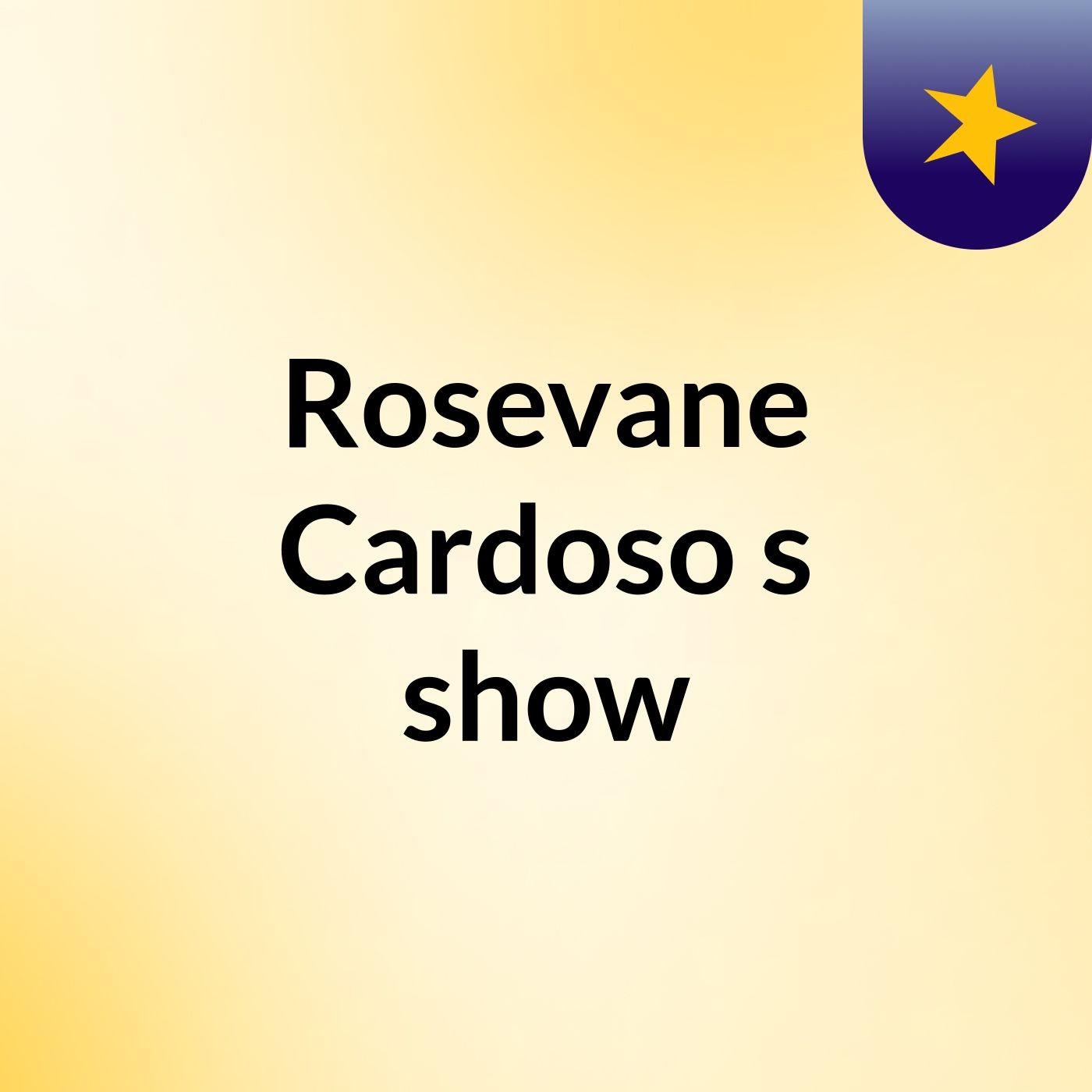 Rosevane Cardoso's show