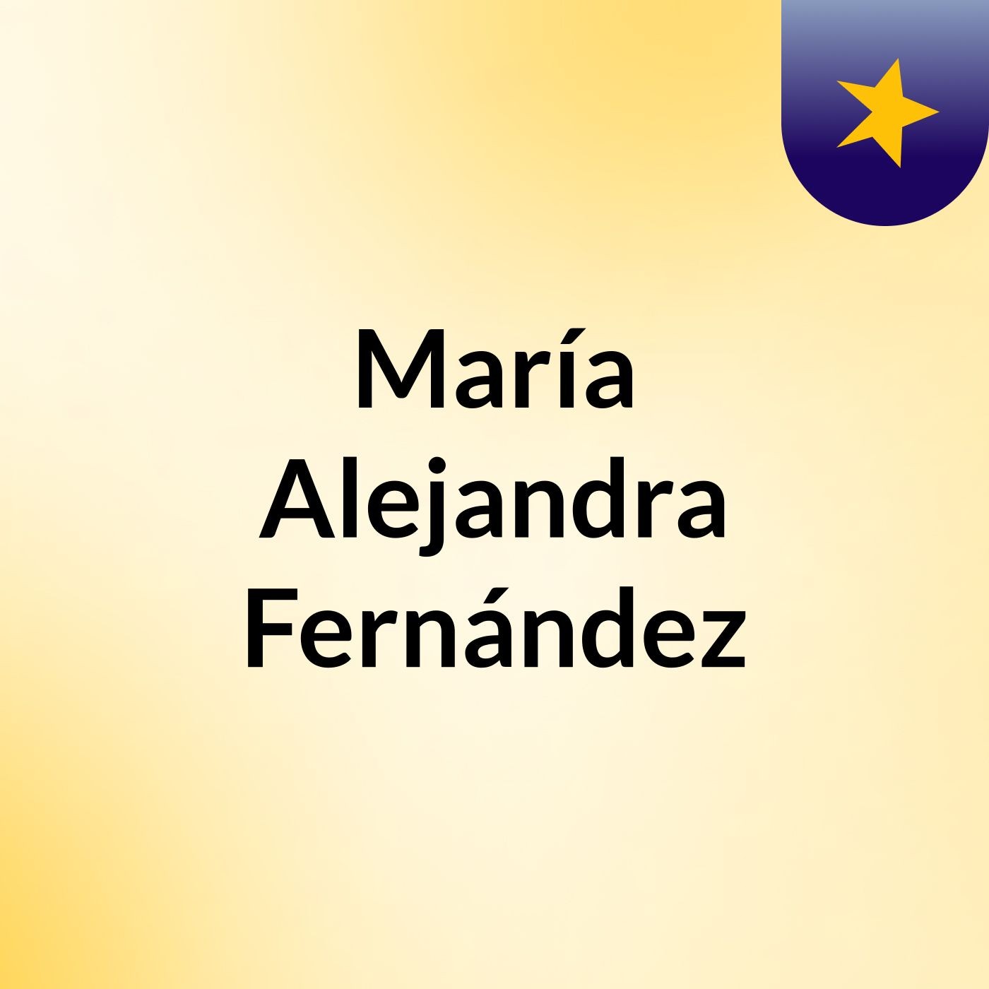 María Alejandra Fernández