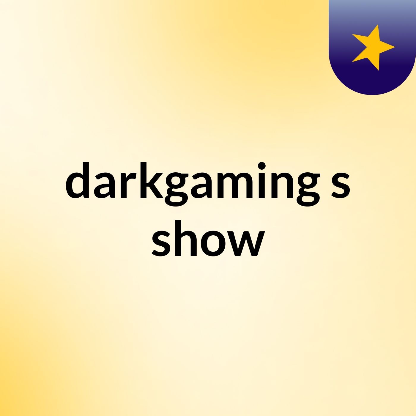 darkgaming's show