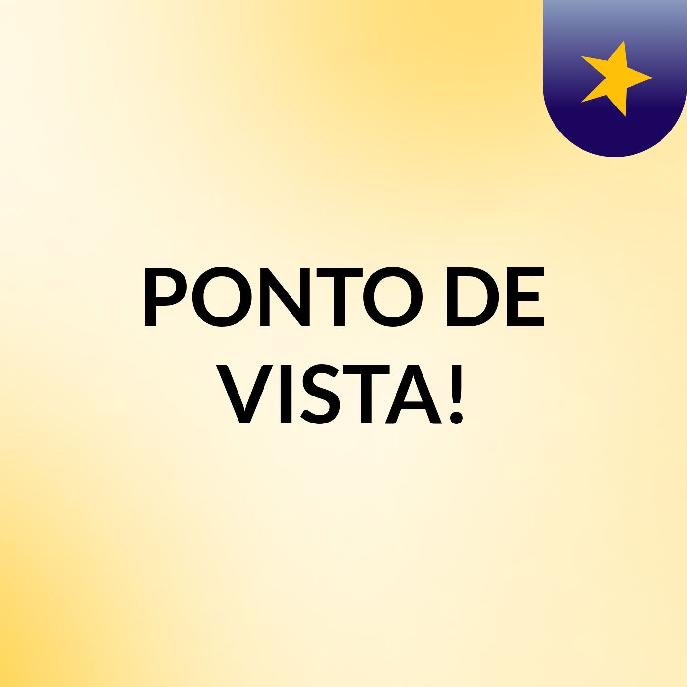 PONTO DE VISTA!