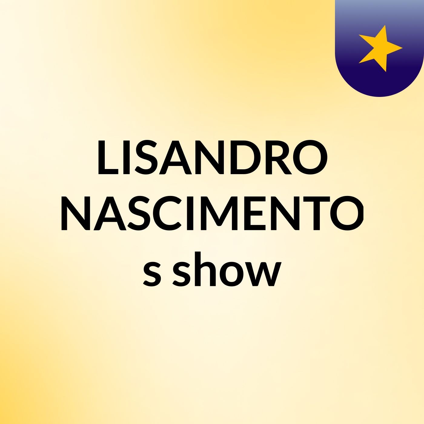 LISANDRO NASCIMENTO's show