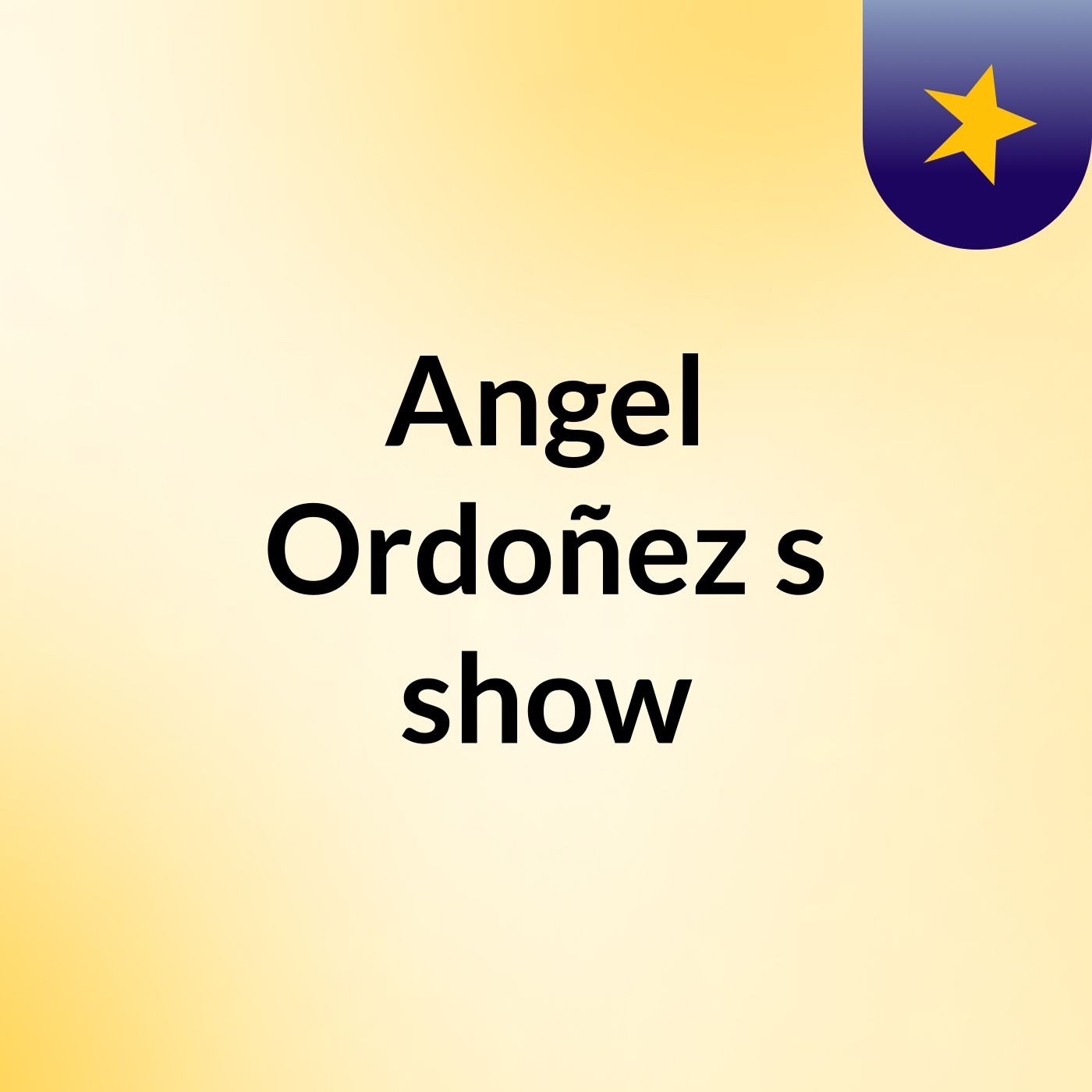 Angel Ordoñez's show