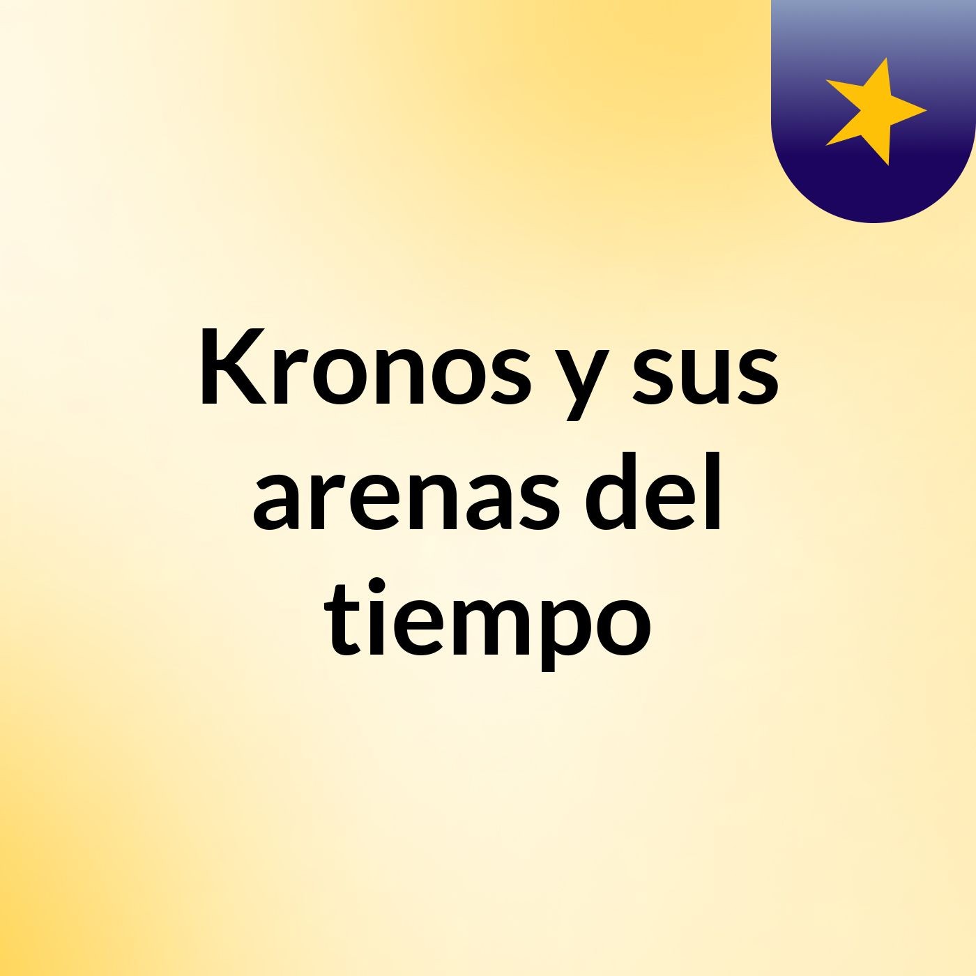 Kronos y sus arenas del tiempo podcast artwork