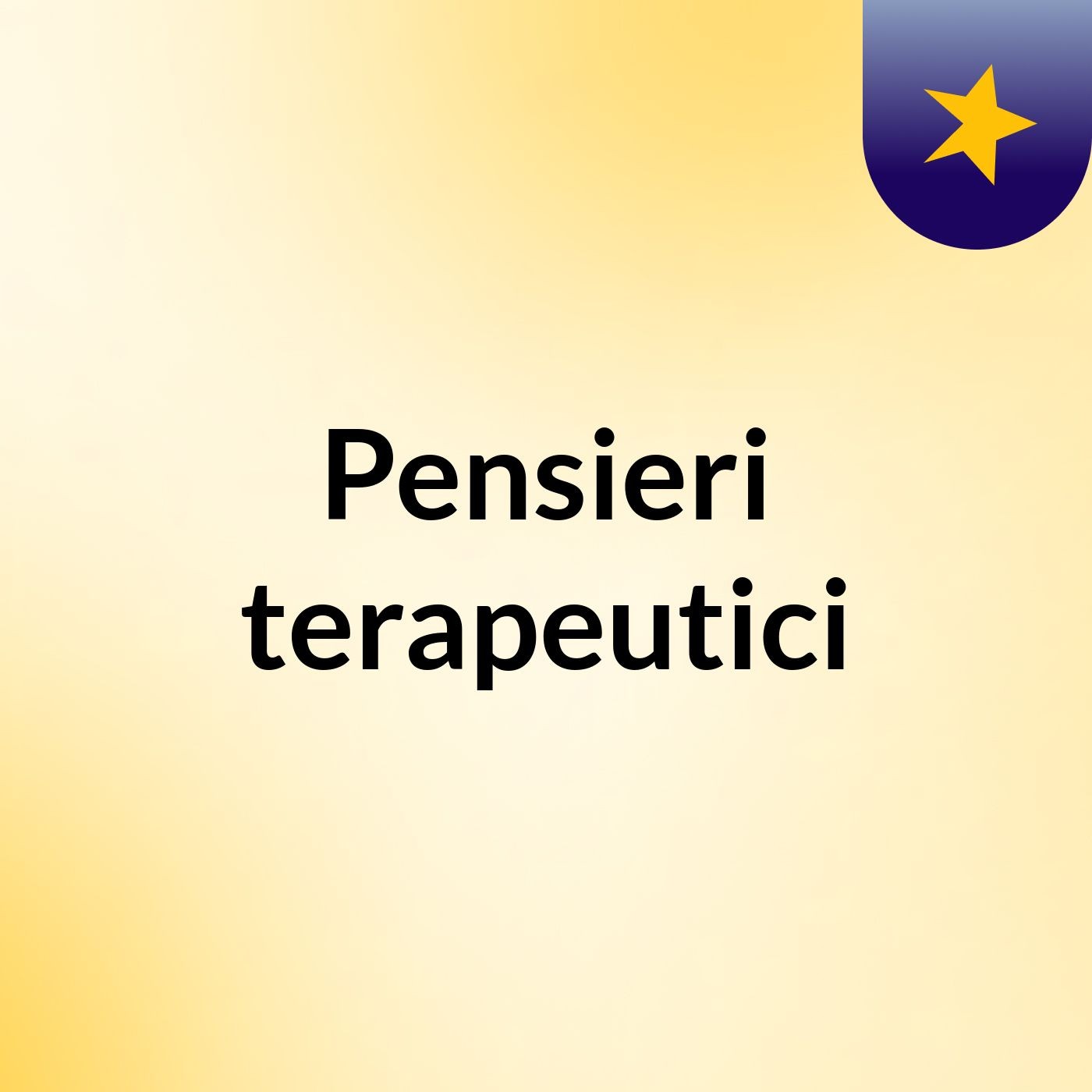 Pensieri terapeutici