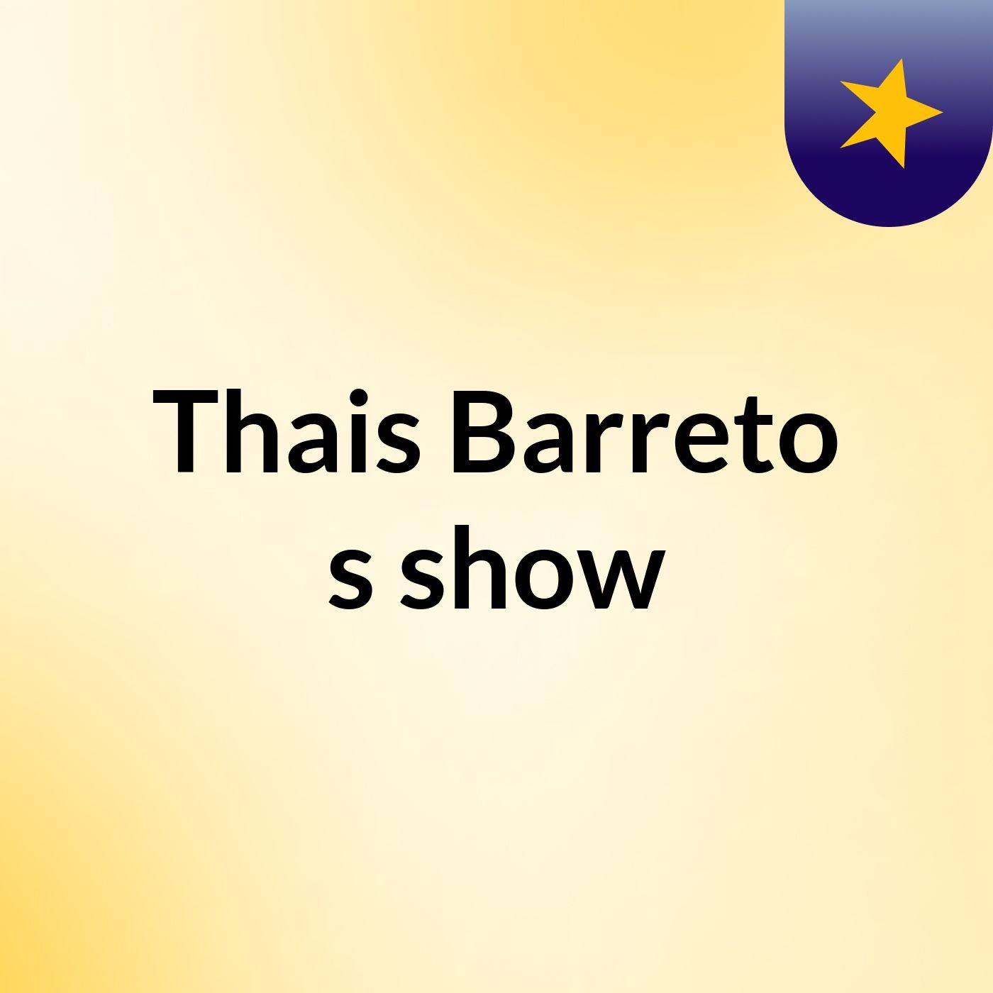Thais Barreto's show