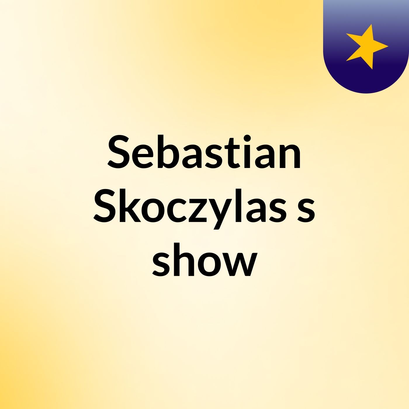 Sebastian Skoczylas's show