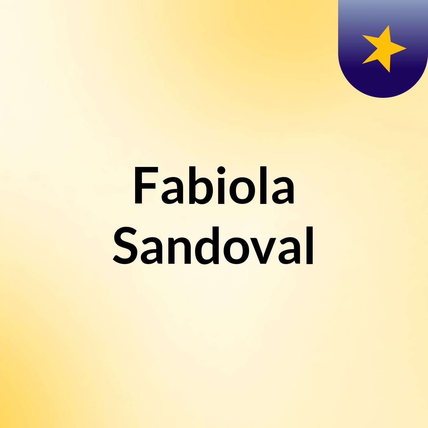 Fabiola Sandoval podcast artwork