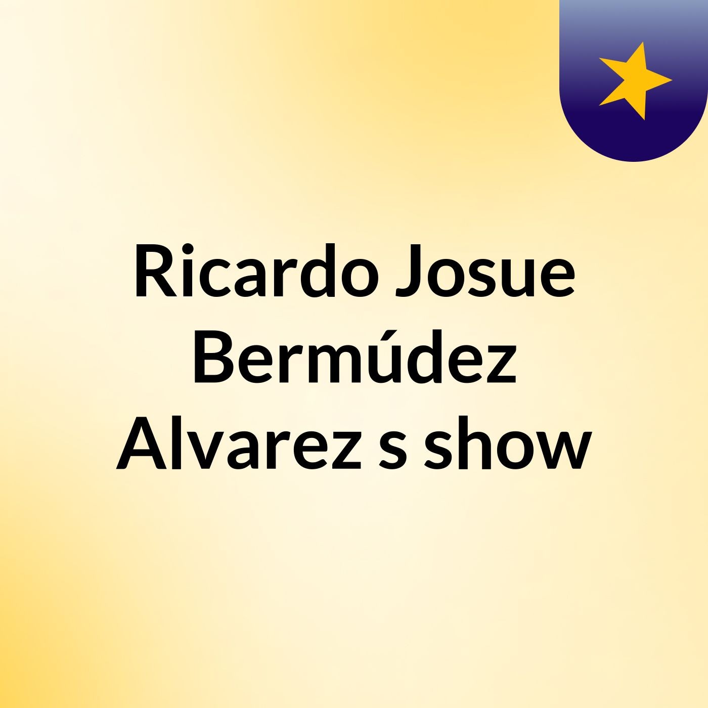 Ricardo Josue Bermúdez Alvarez's show
