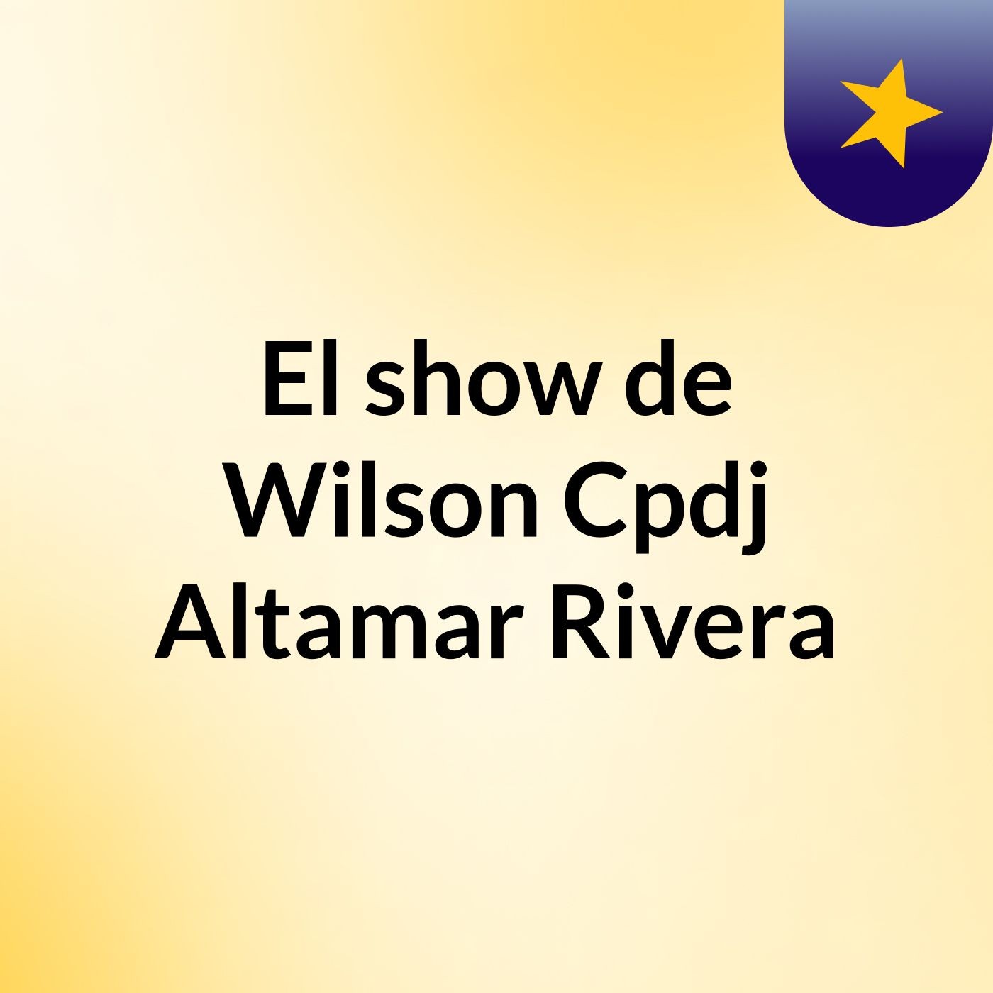 El show de Wilson Cpdj Altamar Rivera