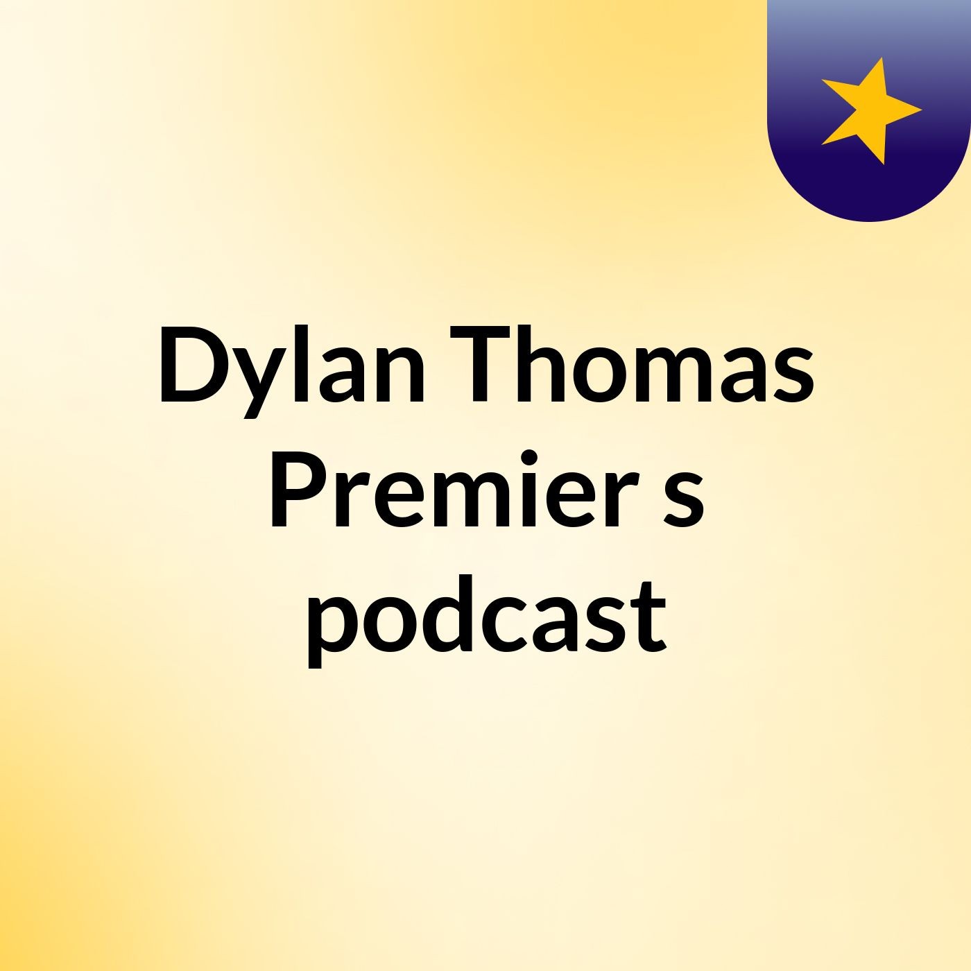 Dylan Thomas Premier\'s podcast