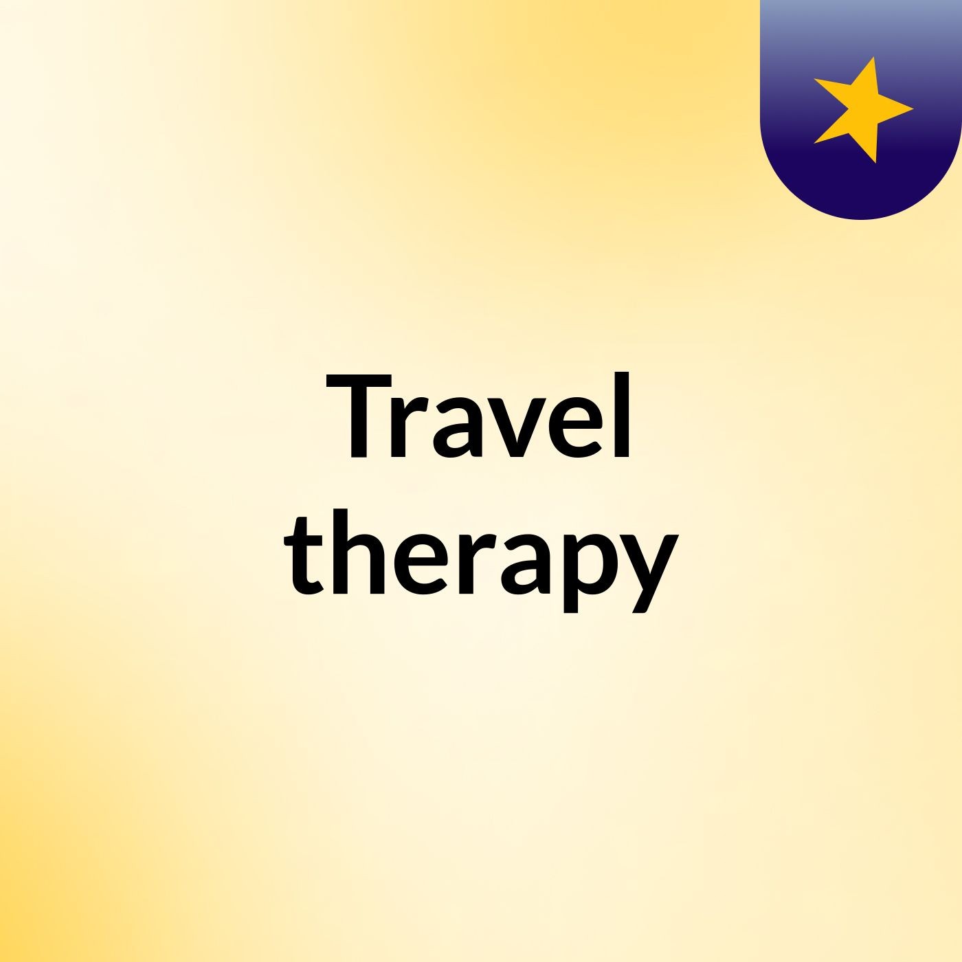 Travel therapy