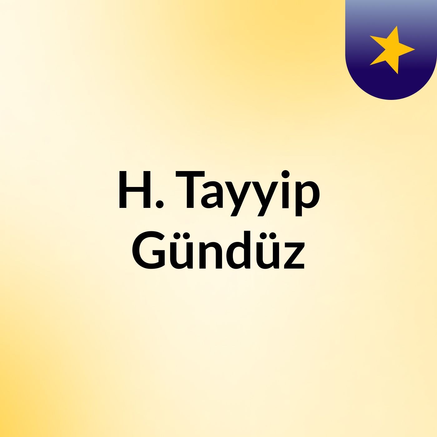 H. Tayyip Gündüz