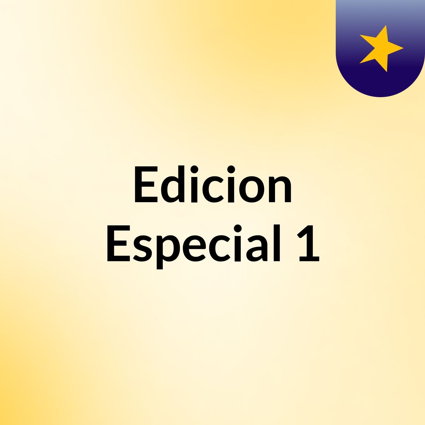 Edicion Especial 1