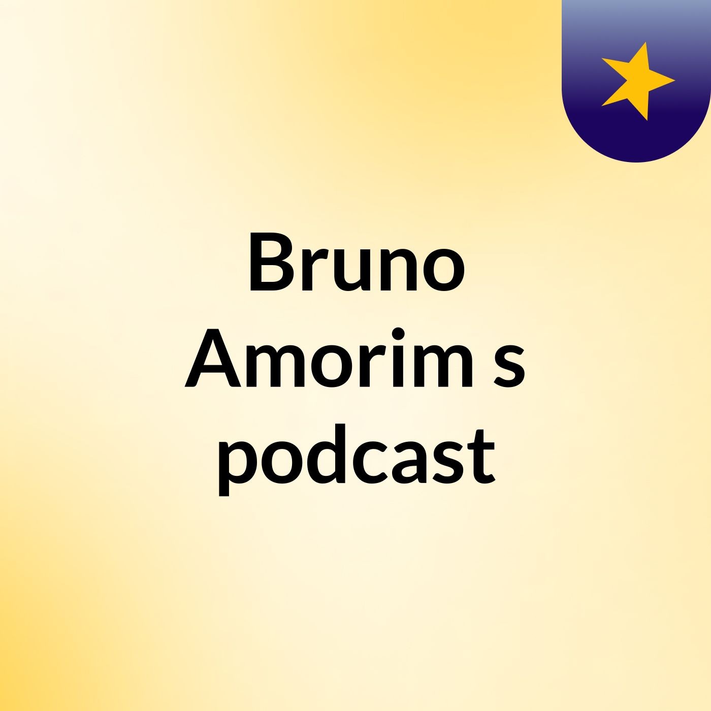 Bruno Amorim's podcast podcast artwork