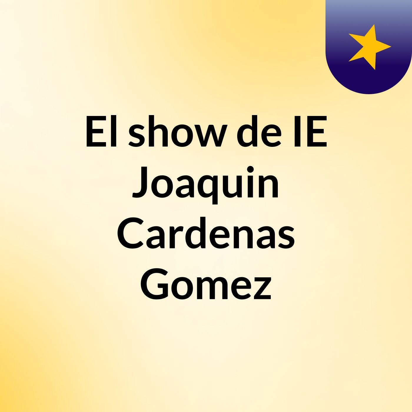 El show de IE Joaquin Cardenas Gomez